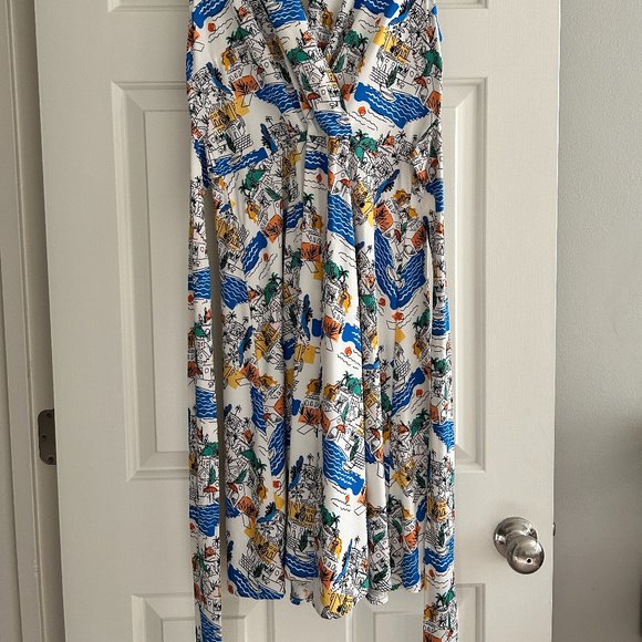 Karina Dresses - Ruby Dress in Santorini (?) Sleeveless, Like New - Picture 2 of 5